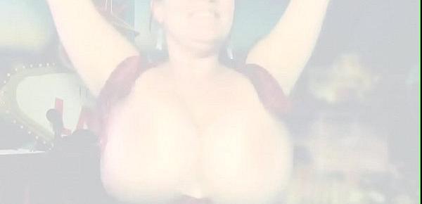  Hot Milf Bouncing her Massive Tits JOI